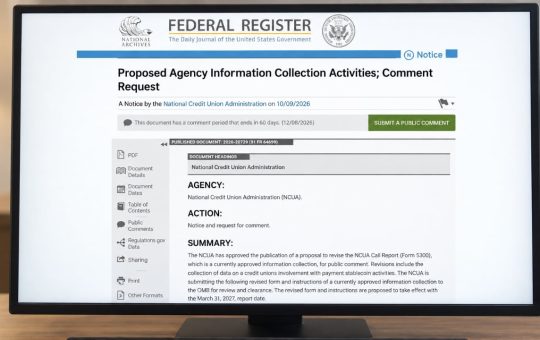 Credit Unions Could Face 26 New Stablecoin Reporting Fields