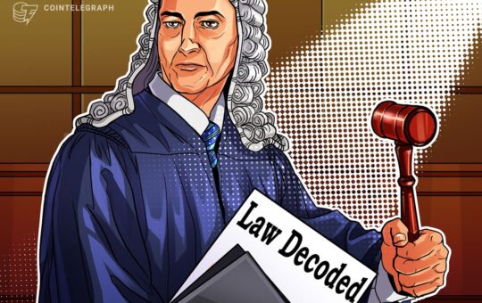 Enforcement goes on with Bitzlato action: Law Decoded, Jan. 16–23