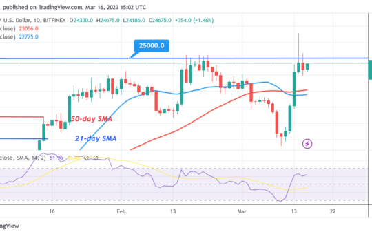 Bitcoin Price Prediction for Today, March 16: BTC Price Overcomes the Current Barrier by Reaching $26K