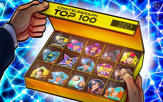 Cointelegraph 2023 Top 100 full list now mintable as digital collectibles