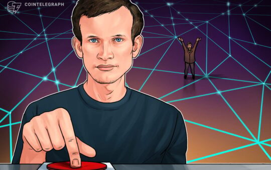 ‘I anti-endorse these projects’ — Buterin’s shitcoin war sees him sent another 250K