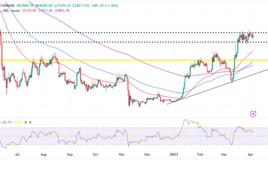 Bitcoin Price Holds at $28,200 - When Is A Breakout Likely?