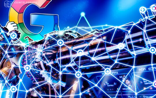 Google bullish on blockchain, UK’s $125M AI pledge, Voyager and Binance
