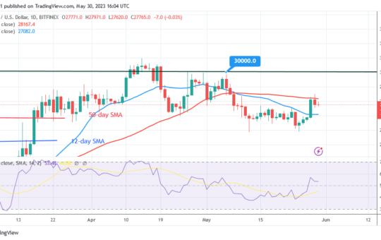 Bitcoin Price Prediction for Today May 30: BTC Price Makes a Comeback to Recapture $28K