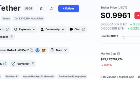 USDT Depegg