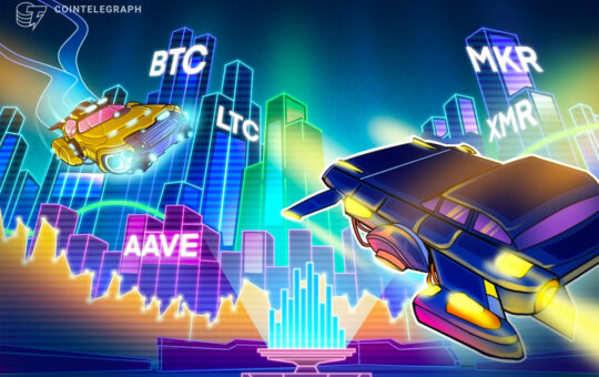 LTC, XMR, AAVE and MKR turn bullish as Bitcoin stalls under $31K
