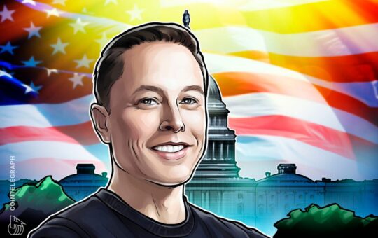 Elon Musk praises pro-crypto Republican presidential candidate