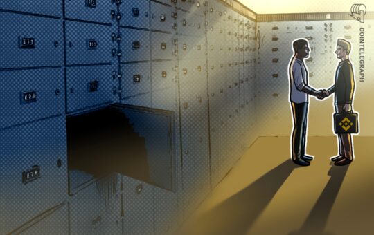 Binance launches pilot program for bank custody of collateral