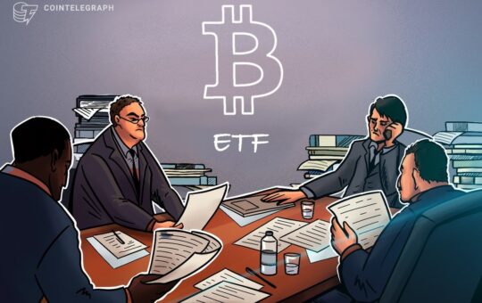 BlackRock met with SEC officials to discuss spot Bitcoin ETF
