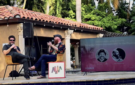 Conversation With Snowfro: Bringing 'Chromie Squiggle' #8107 to the Physical Space