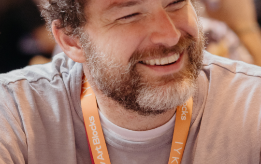 How Art Blocks Founder Erick Calderon Approached Printing 'Chromie Squiggle'