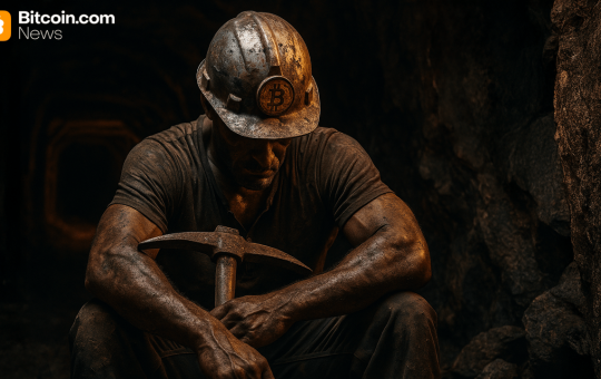 Five Months of Pain: Bitcoin Miners Watch Earnings Crater 27%
