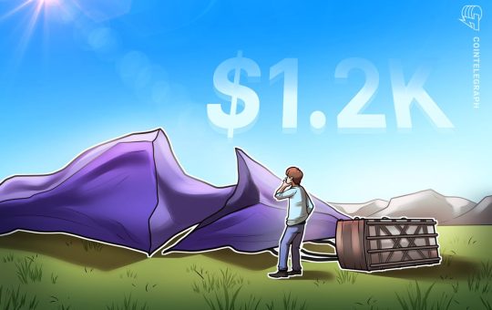Ethereum Price in Danger of Dropping to $1.2K Next, Analyst Warns