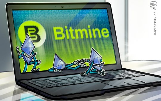 Tom Lee Says Mini Crypto Winter Ending as Bitmine Nears ETH Goal