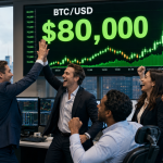 Bitcoin hits $80k for the first time since May as rally continues