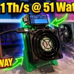 I Found a Tiny Bitcoin Miner Doing 3.1 TH/s at 51 Watts!