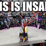 Powering 4 Bitcoin Solo Miners with ONE Server PSU!