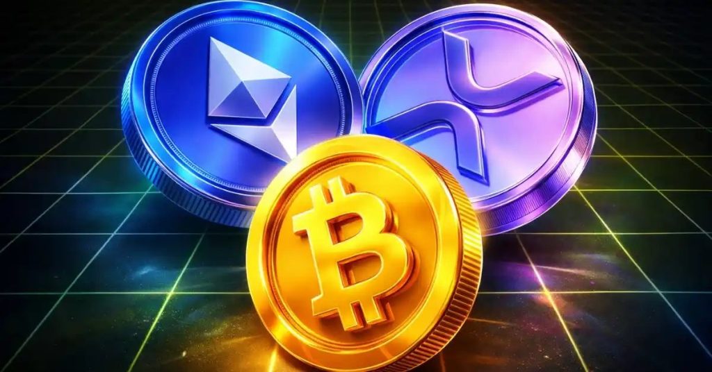 BTC, ETH and XRP Brace For Packed Week Of US Economic Data And Fed Clues