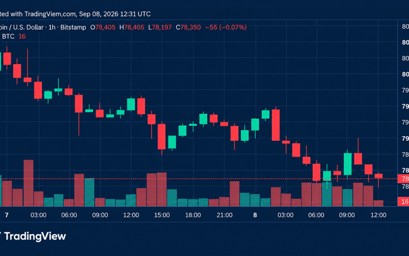 Bitcoin Price Loses Steam as Bears Circle Critical $78K Floor