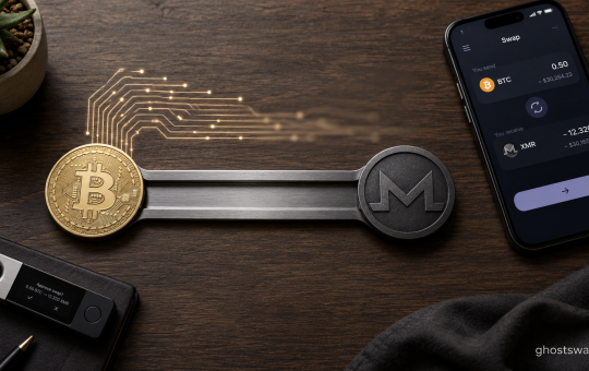Bitcoin to Monero: a complete guide to private crypto swaps 