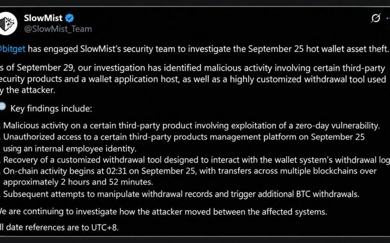 Bitget Hackers Were Inside the Exchange for 25 Days Before $388M Heist