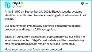Everything We Know About Bitget’s Massive $351M Hack