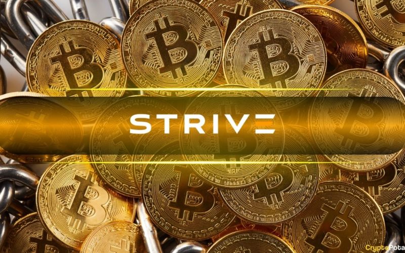 Strive Adds More Bitcoin as Total Holdings Rise Above 24,500 BTC