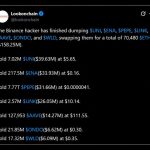 Binance Hacker Dumps $158M in Alts as Sleuths Question Exchange's Key Story