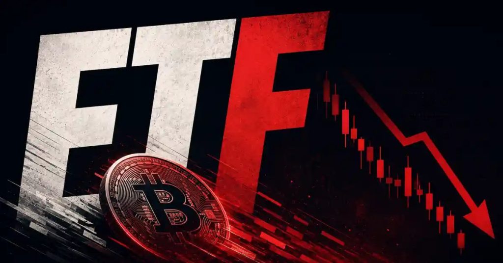 Bitcoin ETFs Bleed $485M as BTC Falls Toward $82K