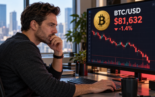 Bitcoin holds near $81,800 as BTC defends key support