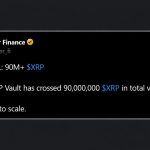 XRP Holders Have Now Parked 90 Million Coins in a Single Yield Vault