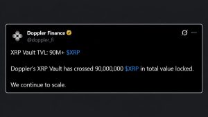 XRP Holders Have Now Parked 90 Million Coins in a Single Yield Vault