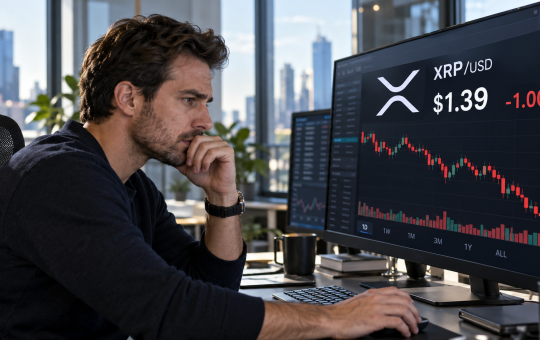 XRP tests the $1.32 support level as ETF demand slows
